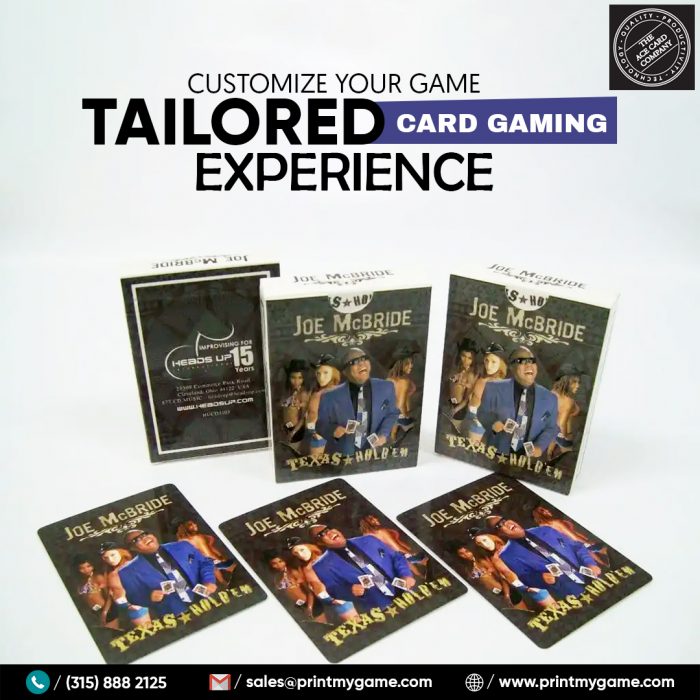 Customize Your Game Tailored Card Gaming Experience