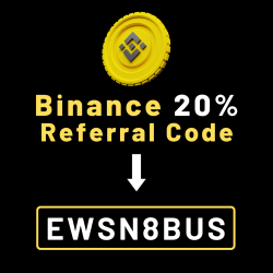 Binance 20% Referral Code: EWSN8BUS