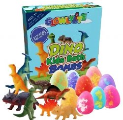 Check out the best Dinosaur Egg Bath Bombs
