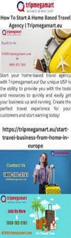 how to start tour and travel business online