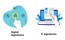 digital signature and esignature