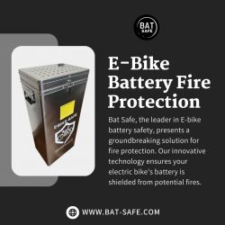 E-Bike Battery Fire Protection
