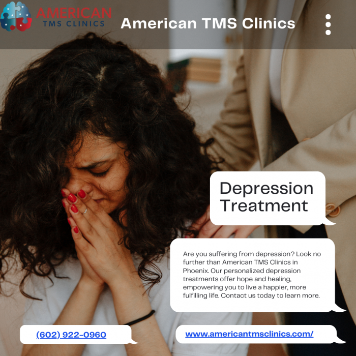 Effective Depression Treatment in Phoenix at American TMS Clinics