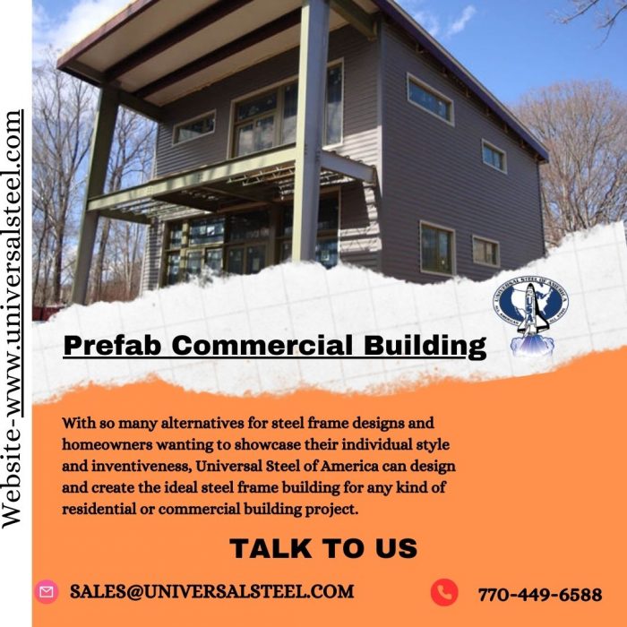 Efficient and Durable Prefab Commercial Buildings at Universal Steel