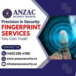 Electronic Fingerprinting Services Calgary: Anzac Security