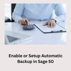 Enable or Setup Automatic Backup in Sage 50