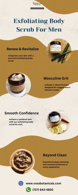 Revitalize Your Skin with the Best Exfoliating Body Scrub for Men