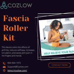 Experience Relief with the Fascia Roller Kit from Cozlow