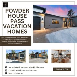Experience the Tranquility: Into the Woods Black Hills Vacation Homes at Powder House Pass