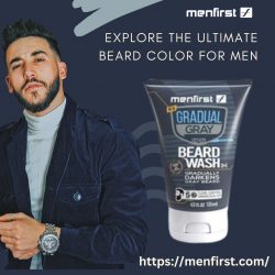 MenFirst Introduces a Game-Changing Range: Explore the Ultimate Beard Color for Men!