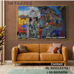 Fawad Tamkanat : Modern & Luxury Paintings at Artazzle