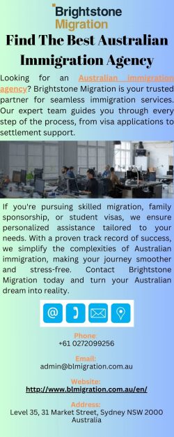 Find The Best Australian Immigration Agency