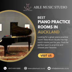 Find Yours Best Piano Practice Rooms at Able Music Studio