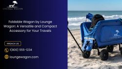 Foldable Wagon by Lounge Wagon: A Versatile and Compact Accessory for Your Travels