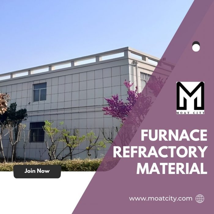 Furnace refractory material