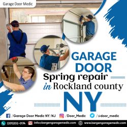 Garage Door Spring Repair in Rockland County NY