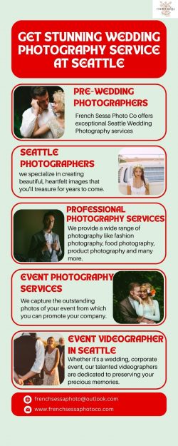 Get Stunning Wedding Photography Service At Seattle