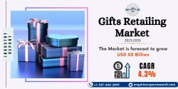 Gifts Retailing Market Growth, Global Industry Share, Upcoming Trends, Revenue, Business Challen ...