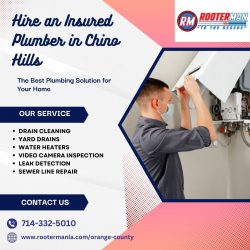 Hire an Insured Plumber in Chino Hills