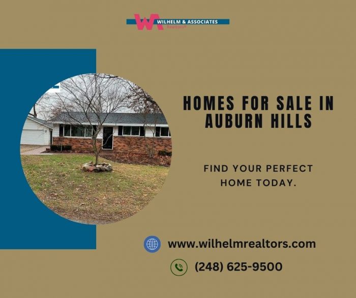 Discover Your Dream Home Homes for Sale in Auburn Hills Await You