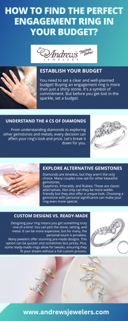 How to Find the Perfect Engagement Ring in Your Budget?