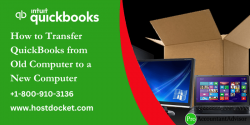 How to Transfer QuickBooks from Old computer to a new computer