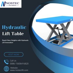 Increase Efficiency With Hydraulic Lift Tables – Nostec Lift