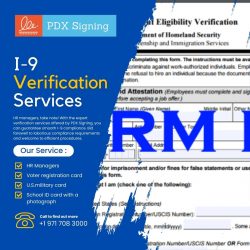 I-9 verification services for HR Managers