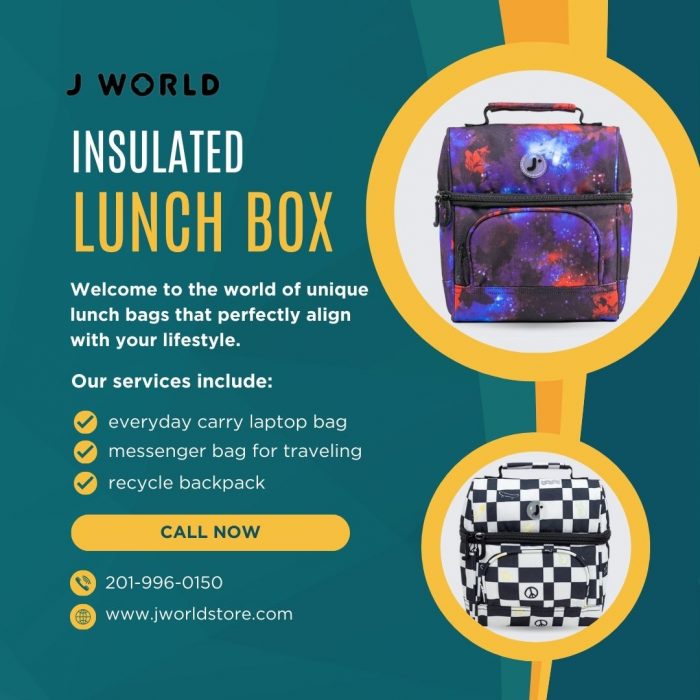 Insulated Lunch Boxes for Fashionable Foodies