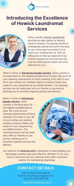Introducing the Excellence of Howick Laundromat Services