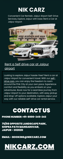 Jaipur Airport Self-Drive Cars