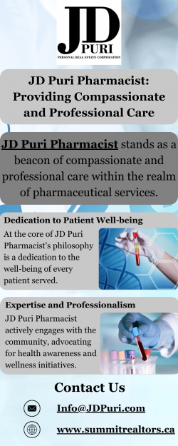 JD Puri Pharmacist: Providing Compassionate and Professional Care