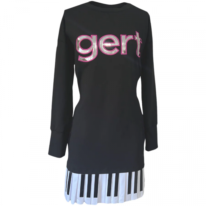 Embrace Elegance: The Pink Gert Sweatshirt with Piano Pleat