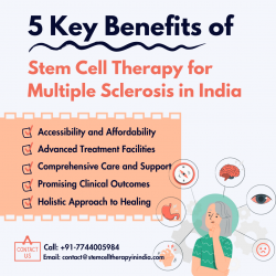 5 Key Benefits of Stem Cell Therapy for Multiple Sclerosis in India