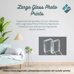 Large Glass Photo Prints