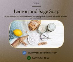Lemon and Sage Soap for a Zesty, Soothing Cleanse