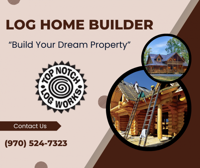 Get Custom Log Homes Building Services