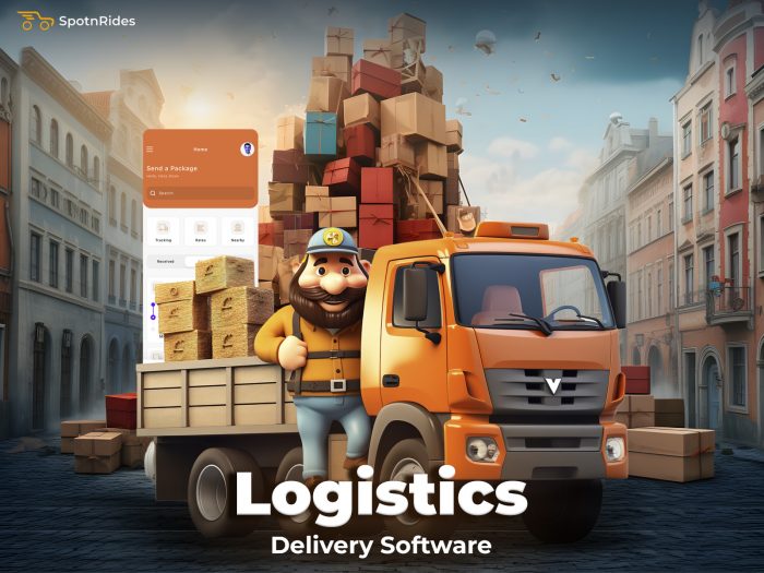 Logistics Delivery Software By SpotnRides