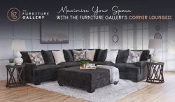 Maximise Your Space with The Furniture Gallery’s Corner Lounges!