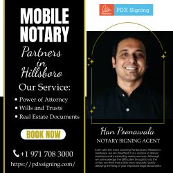 Mobile notary partners in hillsboro