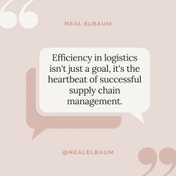 Neal Elbaum, Your Logistics Expert