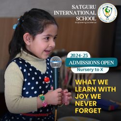 Nursery School Admission – Satguru International School