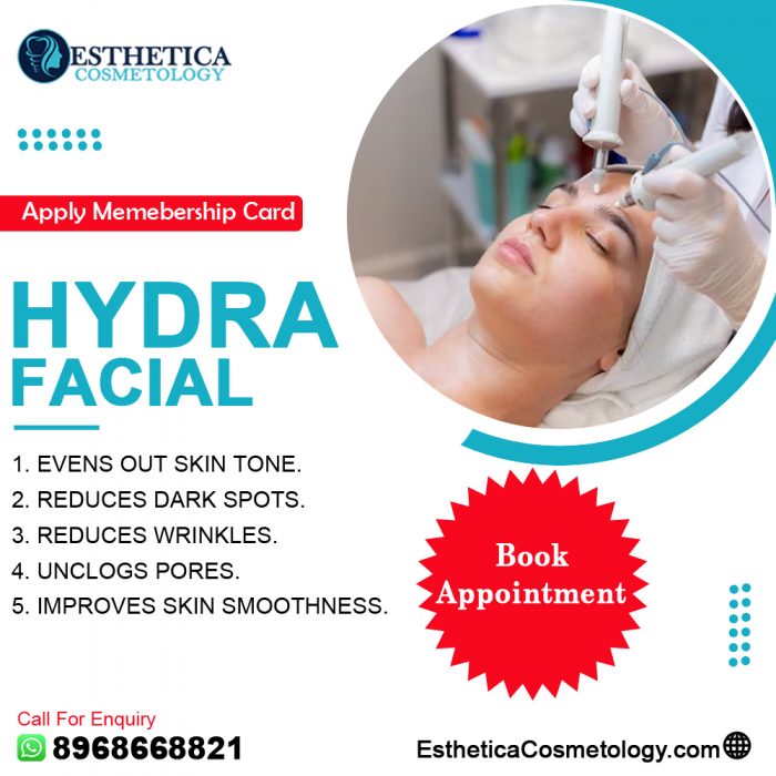 Indulge in Radiant Skin Bliss with HydraFacial Treatment in Chandigarh at Esthetica Cosmetology! ✨