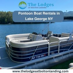 Explore Lake George with Premier Pontoon Boat Rentals!