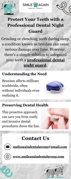 Protect Your Teeth with a Professional Dental Night Guard