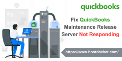 How to Resolve QuickBooks Maintenance Release Server not responding?