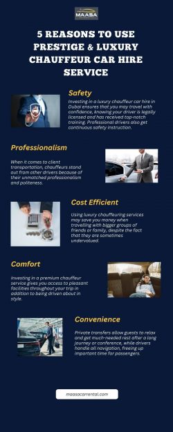5 reasons to use prestige & luxury chauffeur car hire service
