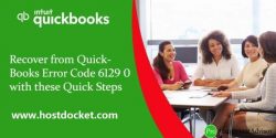 Troubleshooting of QuickBooks Error Code 6129