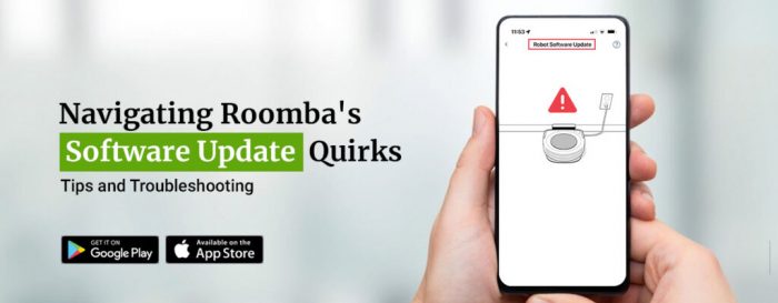 How to Fix Roomba Software Update Issues?