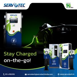 Stay Charged With Servotech EV Charger